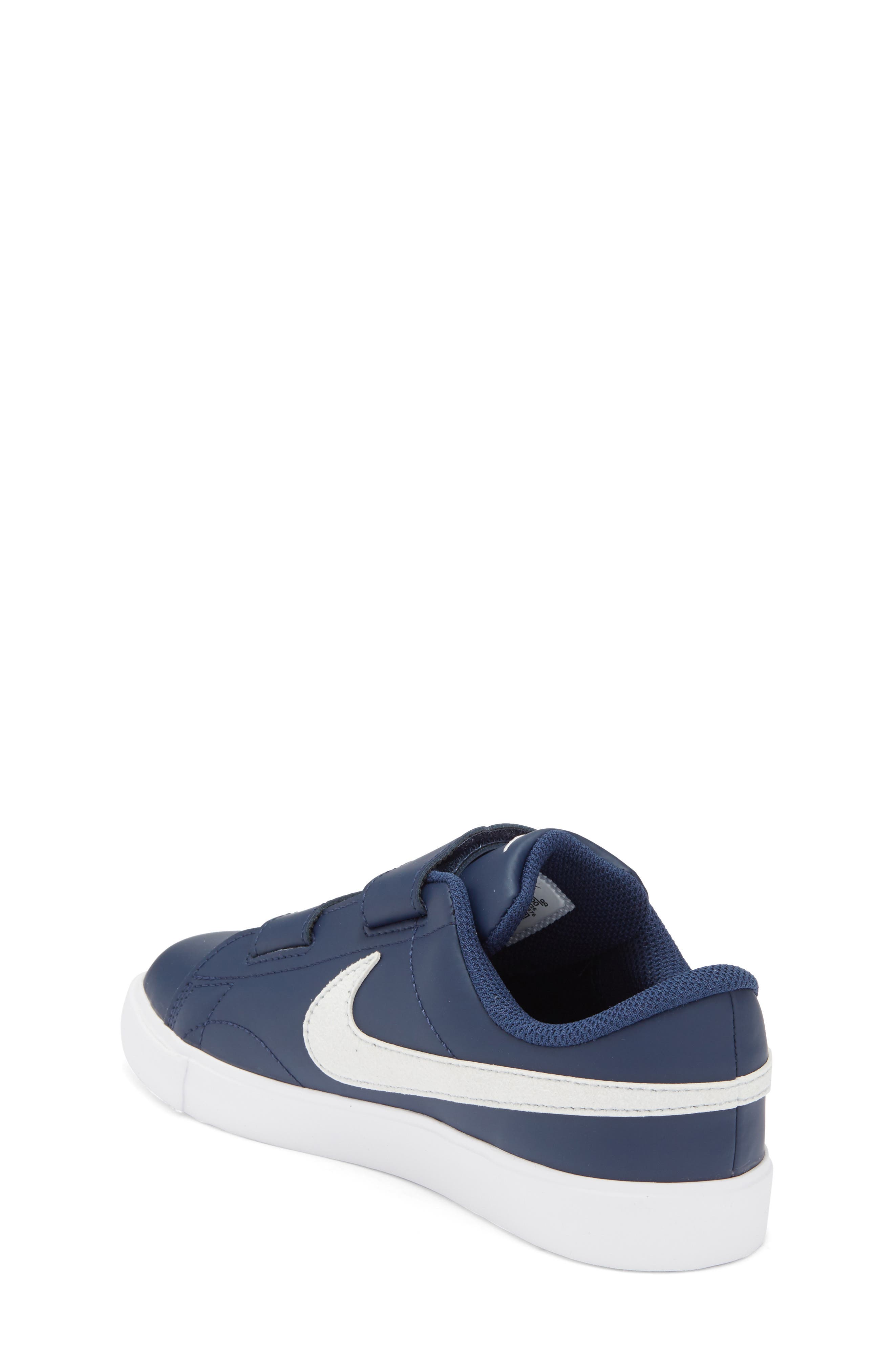 Kids' Tennis Essential Sneaker, Alternate, color, NAVY/ PURE PLATINUM/ WHITE