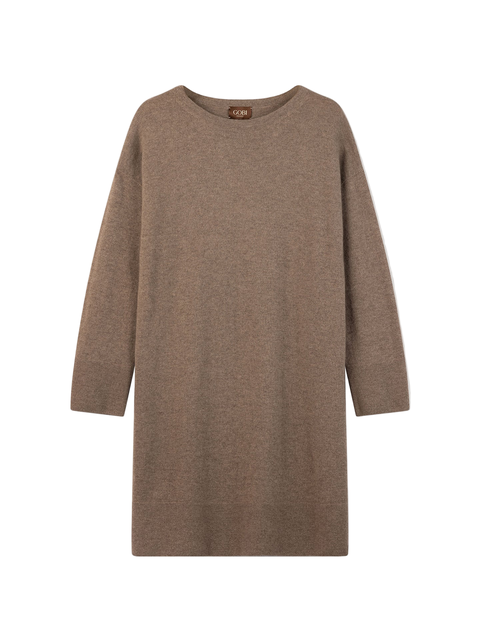 C-Neck Knit Dress