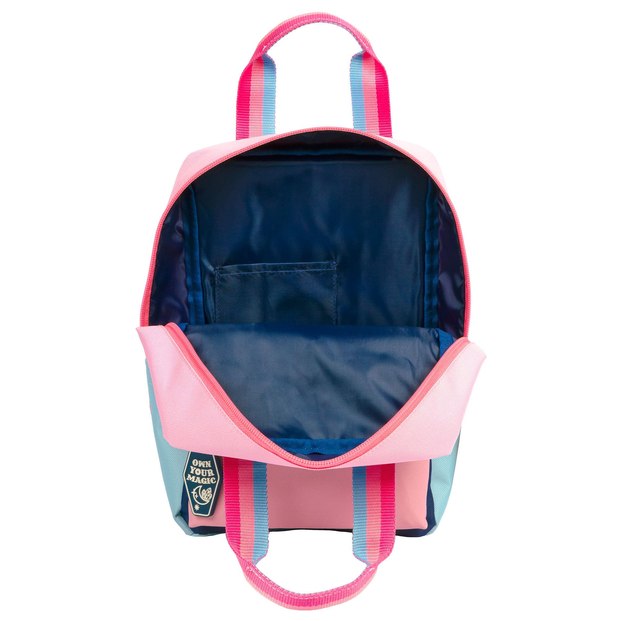 Style.Lab Fashion Angels Harlow Colorblock Backpack and Pouch Set, Alternate, color, Multicolored