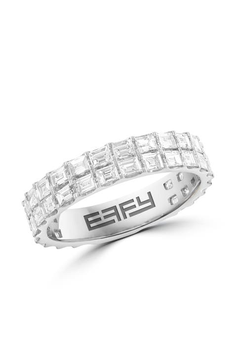 18K White Gold Diamond Ring