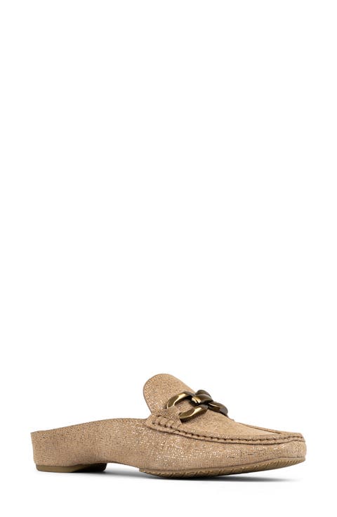DONALD PILNER Slip-On Suede Mule (Women)