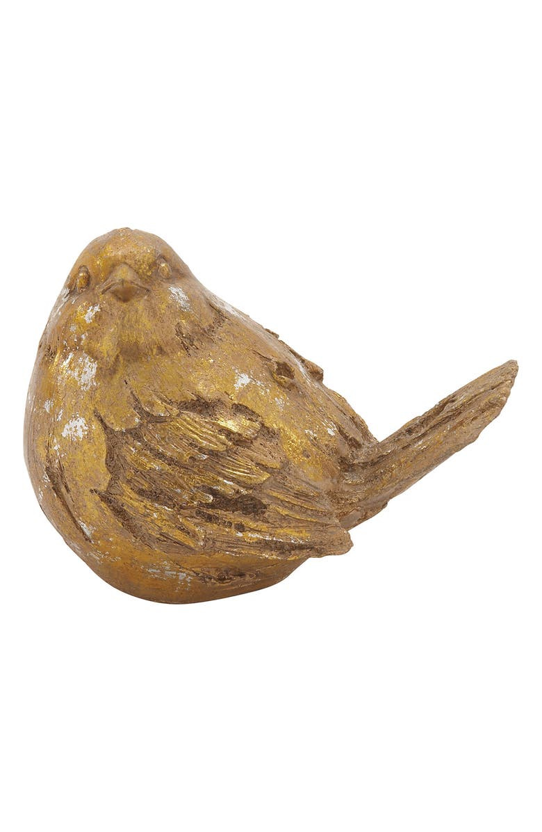 SONOMA SAGE HOME Polystone Bird Sculpture - Set of 2, Alternate, color, Gold