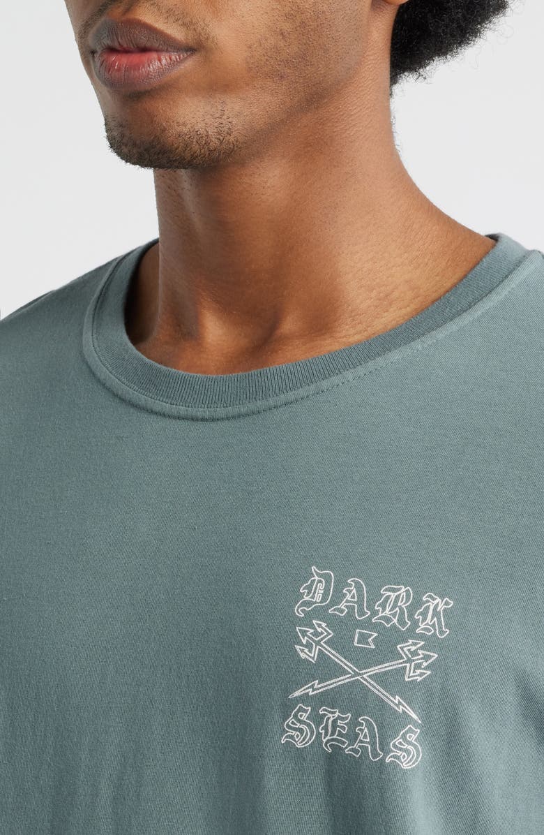 DARK SEAS Eternal Cotton Graphic T-Shirt, Alternate, color, Balsam Green