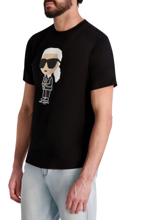 Karl Lagerfeld Paris Rubberized Karl Graphic T-shirt