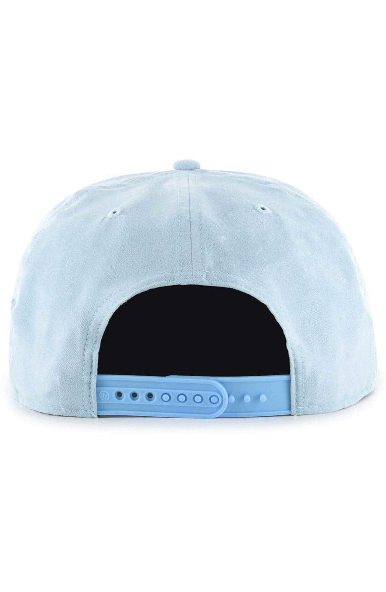 '47 Men's '47 Light Blue Chicago White Sox Ultra Suede Captain Snapback Hat, Alternate, color, 