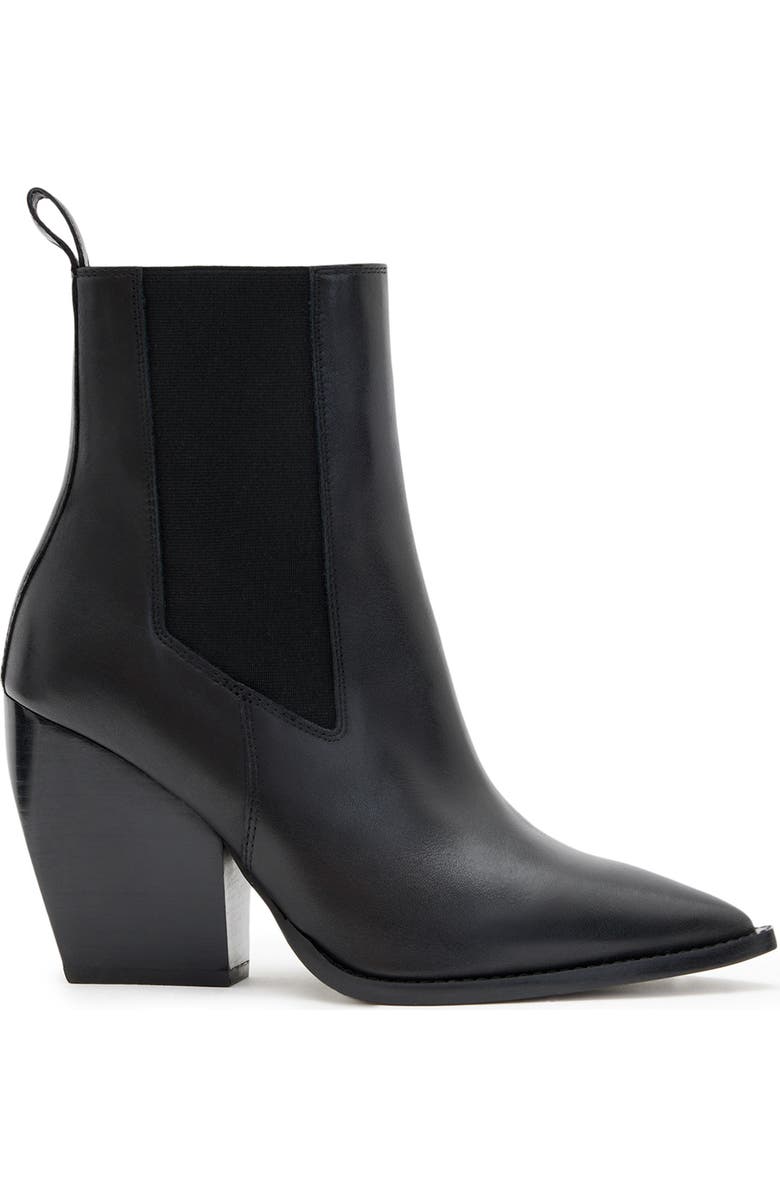 AllSaints Ria Block Heel Bootie, Alternate, color,