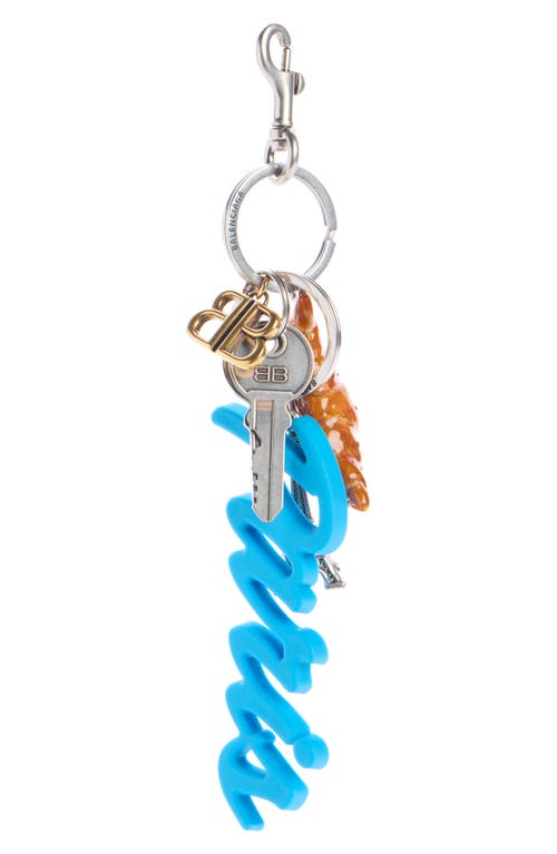 Balenciaga Tourist Paris Crossiant Charm Key Chain