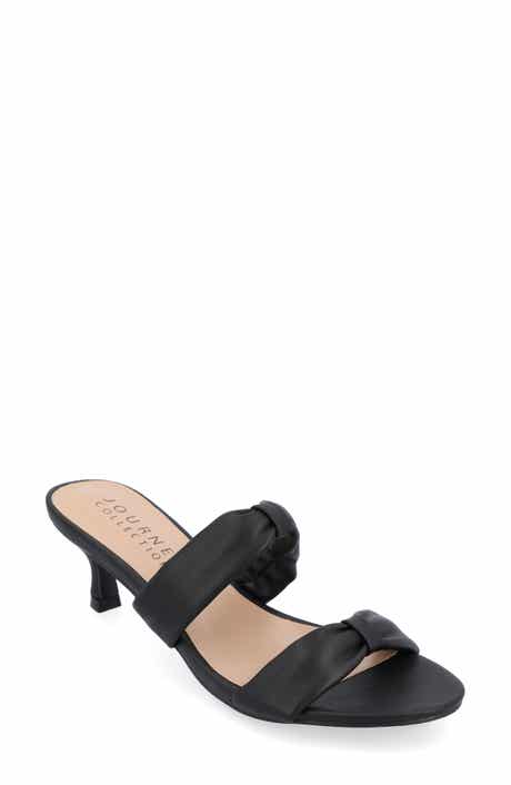 Journee Collection Dyllan Kitten Heel Sandal