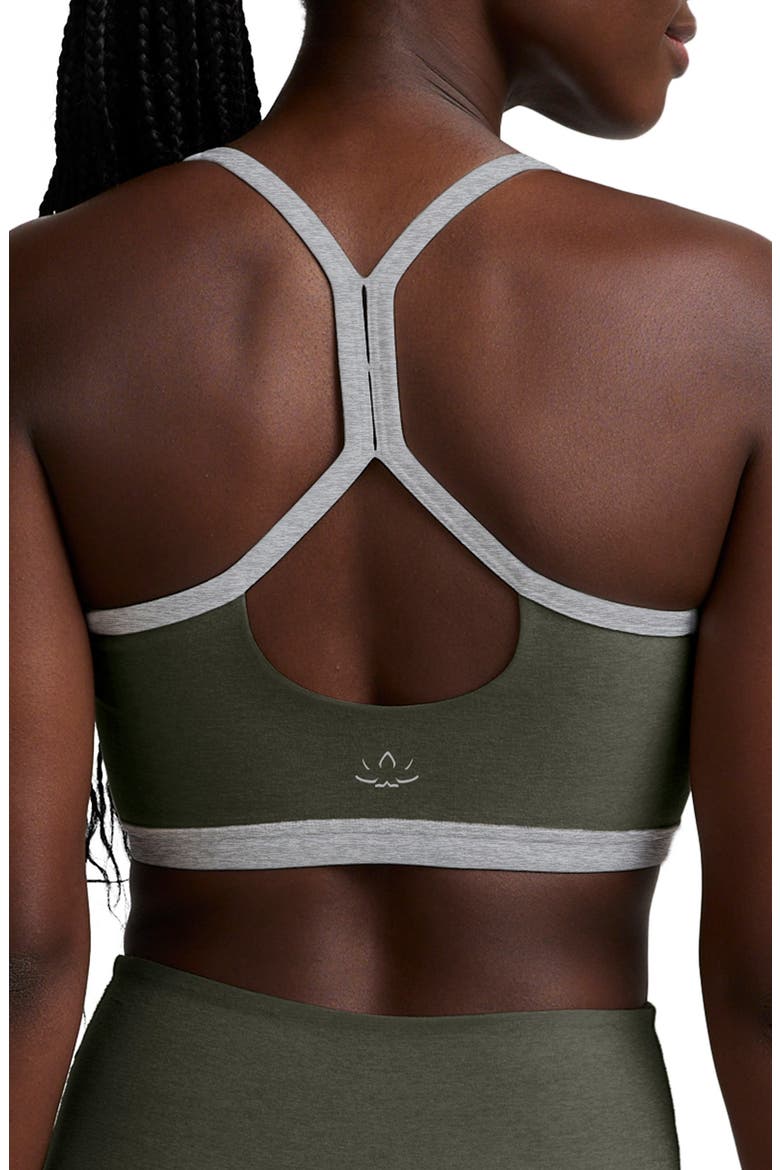 Outline Space Dye Sports Bra, Alternate, color, DUSTY FOREST HEATHER