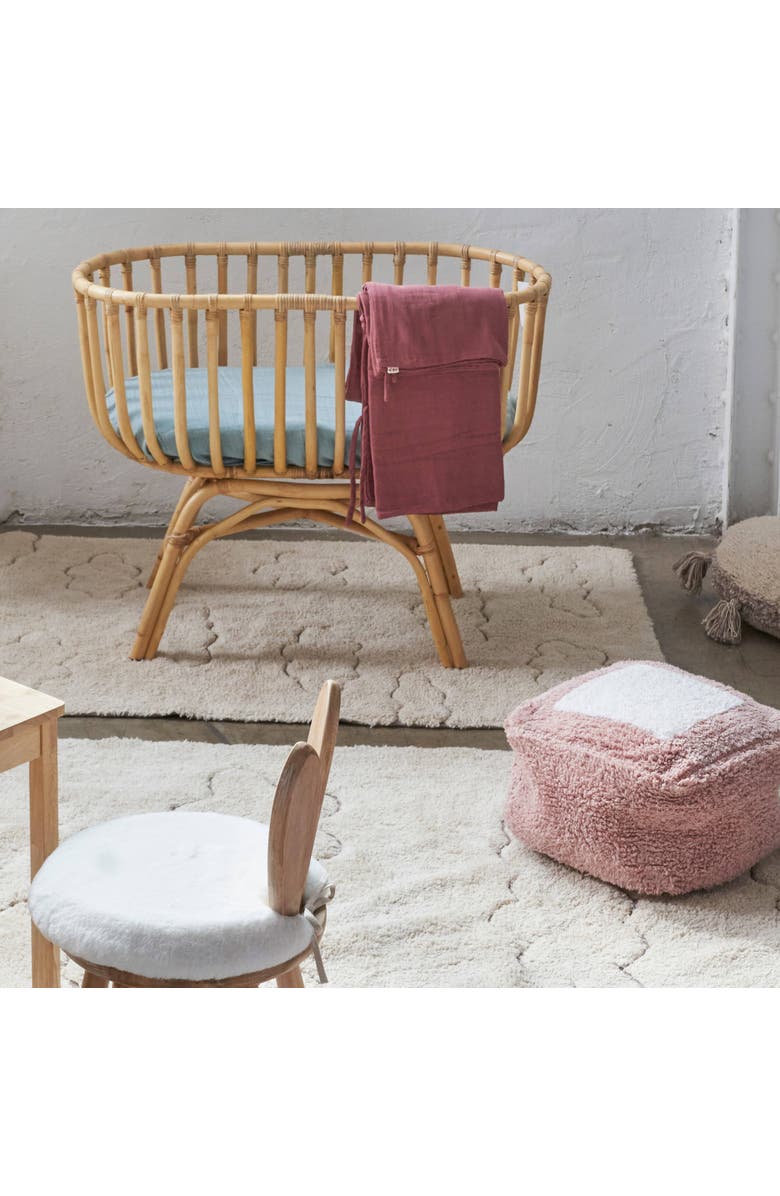 Lorena Canals RugCycled Washable Rug Clouds, Alternate, color, Natural, Rugcycled Yarn