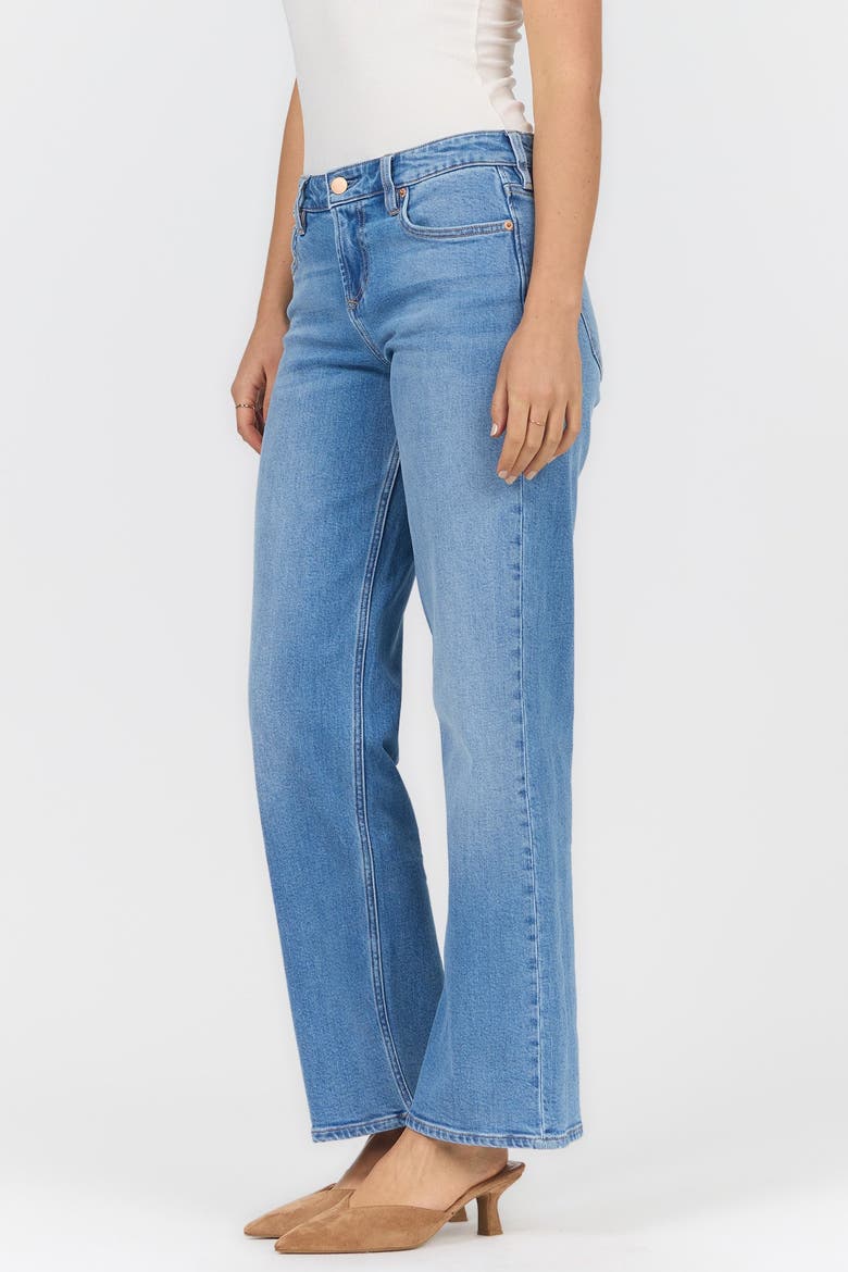 Taylor Mid Rise Straight Leg Jeans, Alternate, color, Noble City