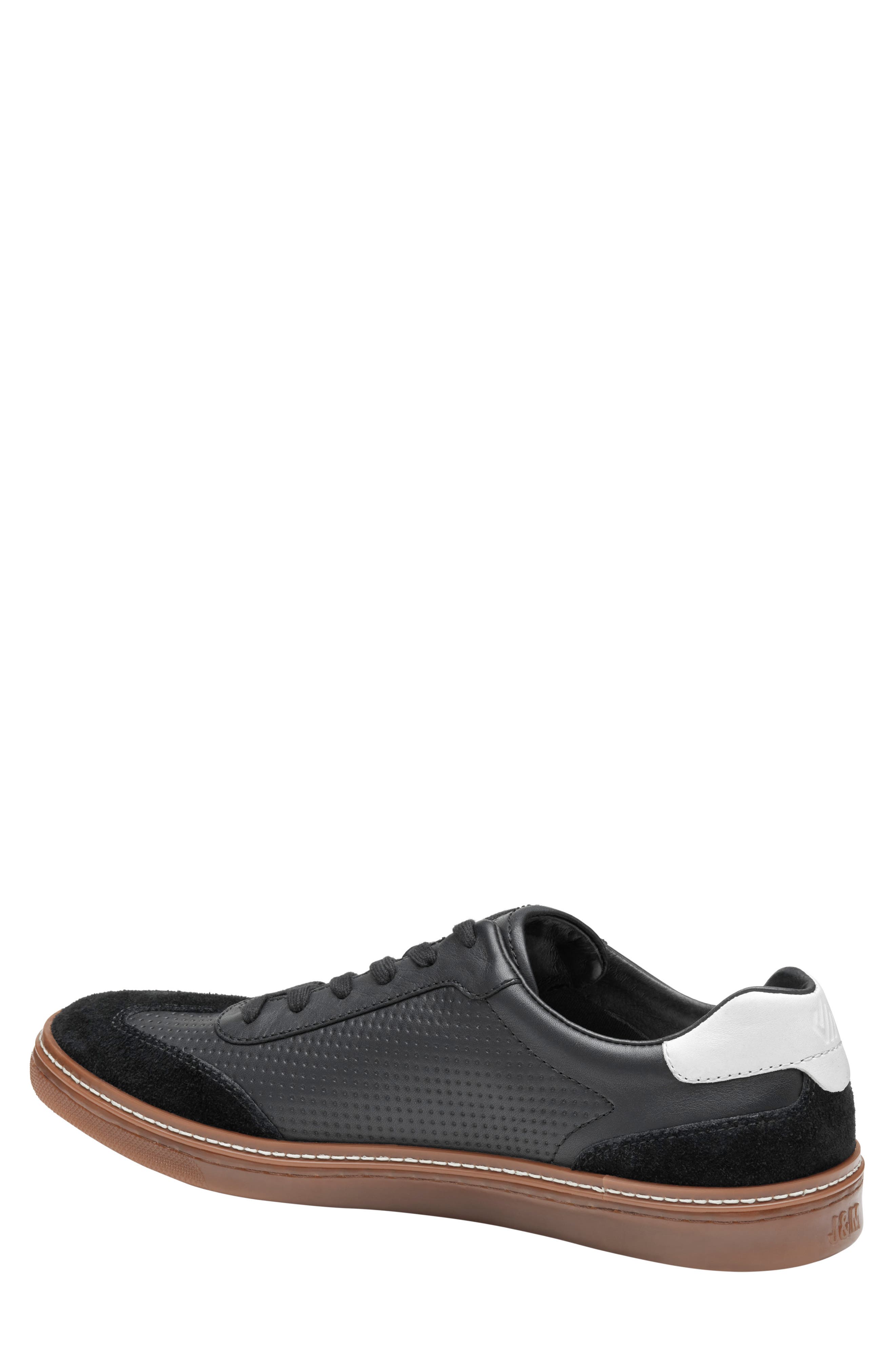 Johnston & Murphy McGuffey T-Toe Low Top Sneaker, Alternate, color, 