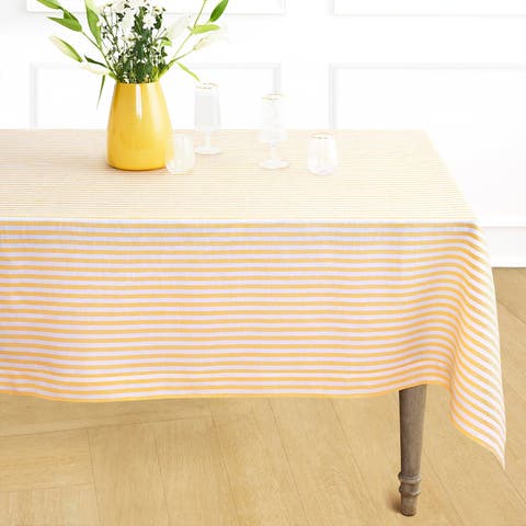 Linen Tablecloth - Amalfi Stripe
