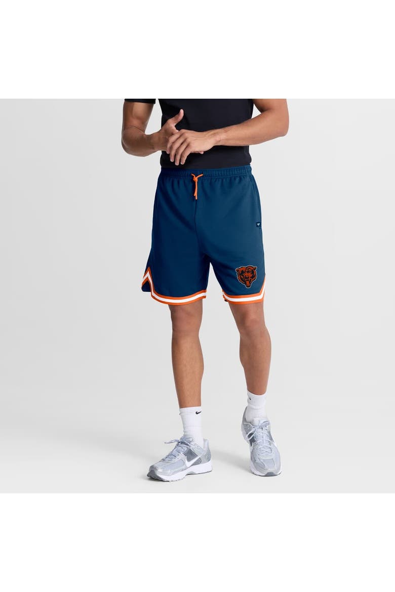 Men's Fanatics Navy Chicago Bears Fearless Drive Shorts, Main, color, Navy