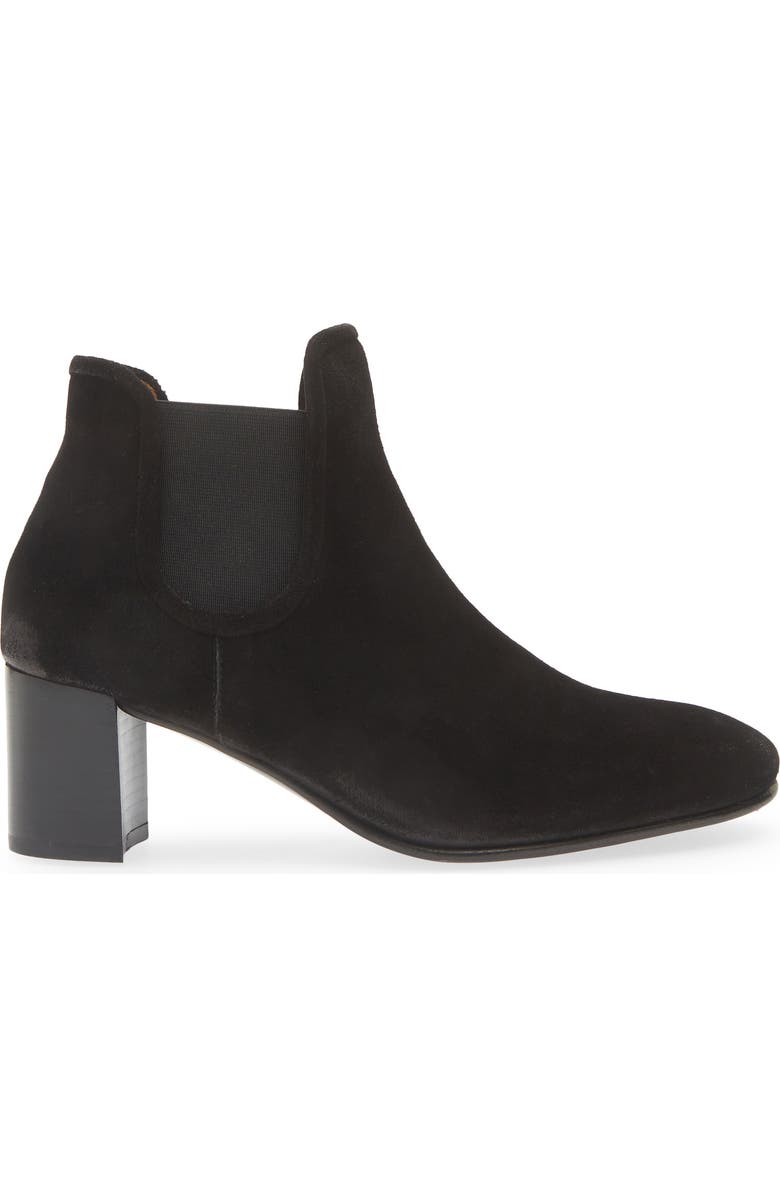 Pedro Garcia Xaine Block Heel Bootie, Alternate, color, Black Bessie Suede