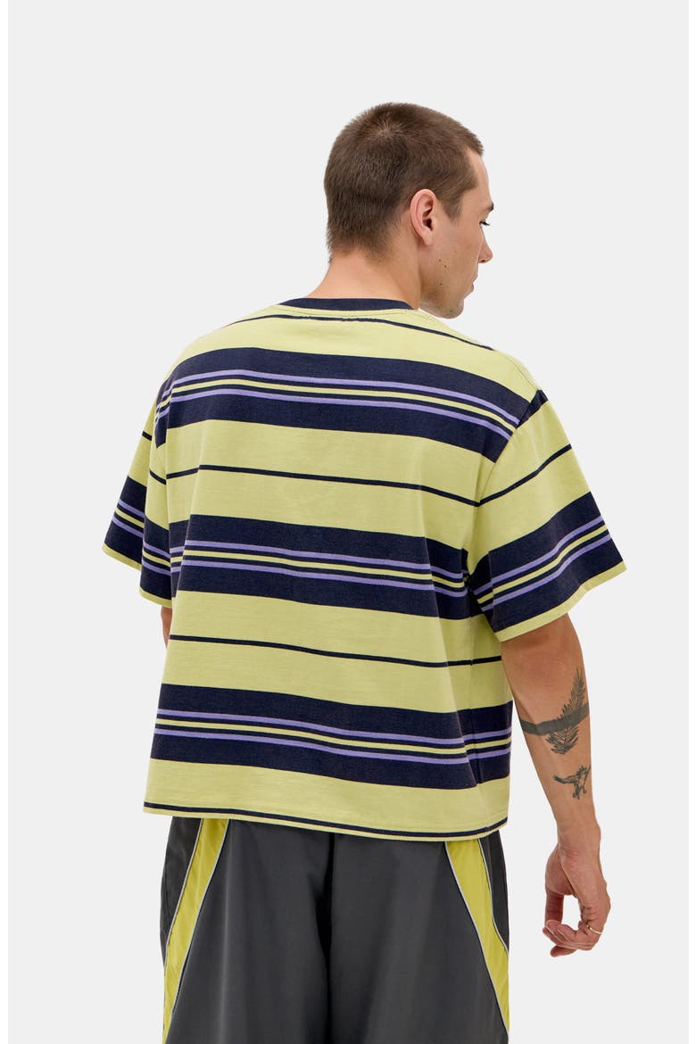 Striped T-Shirt, Alternate, color, GREEN