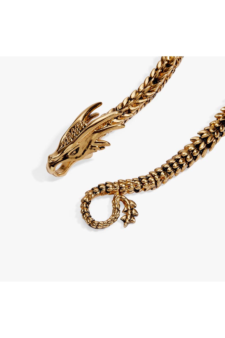 House of the Dragon Syrax Linear Bracelet, Alternate, color, Gold
