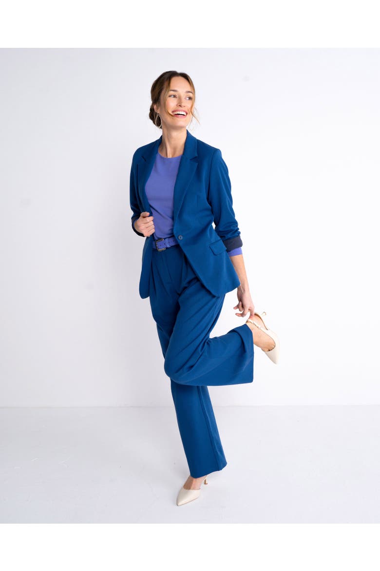 Izzy Blazer, Alternate, color, Estate Blue