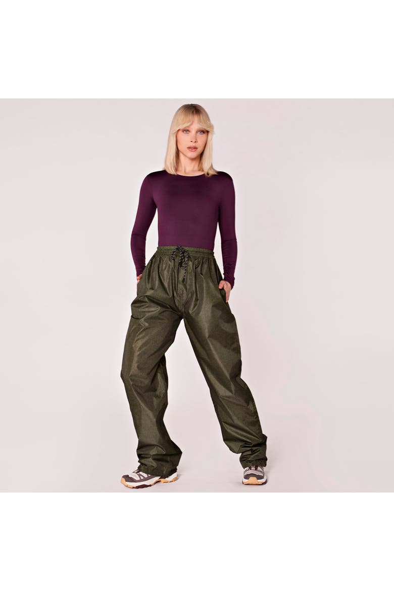 Rain Pants, Alternate, color, Green