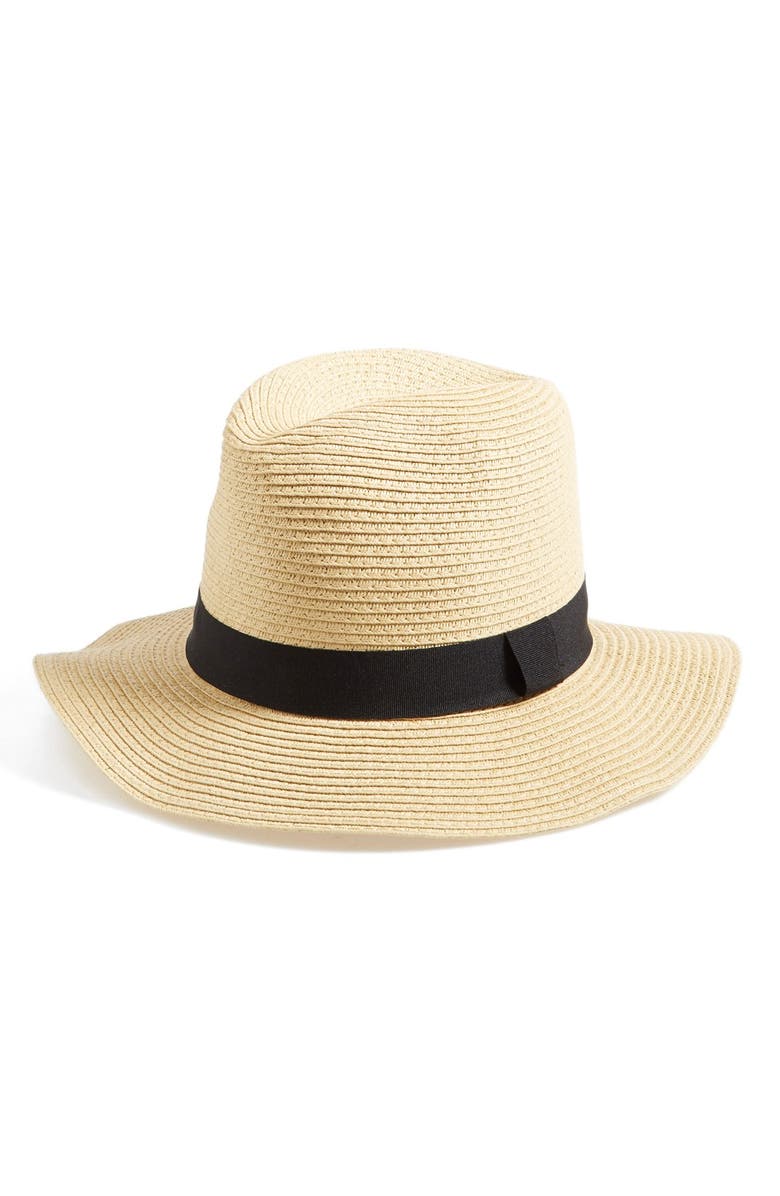 BP. Straw Panama Hat, Main, color, 