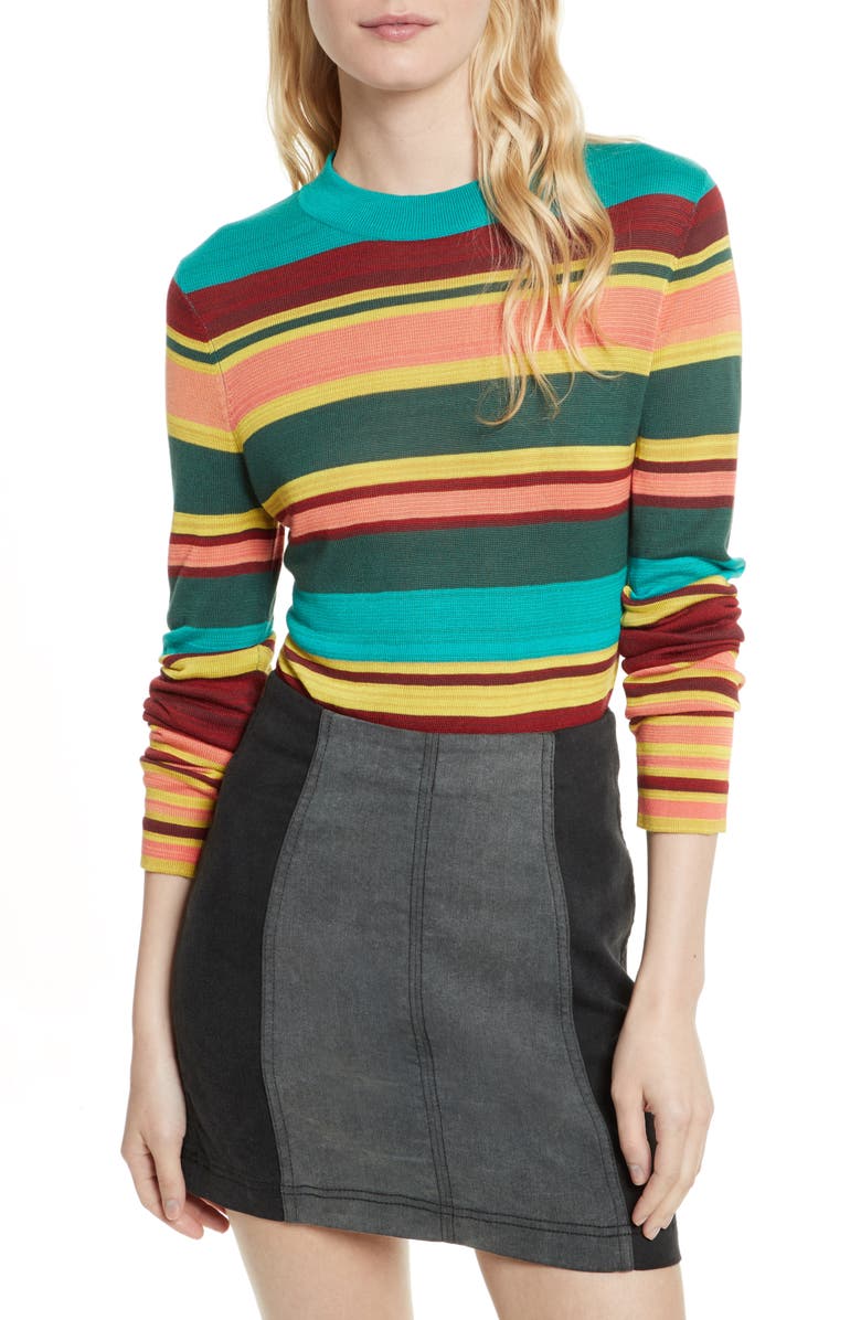 Free People Show Off Your Stripes Sweater, Main, color,