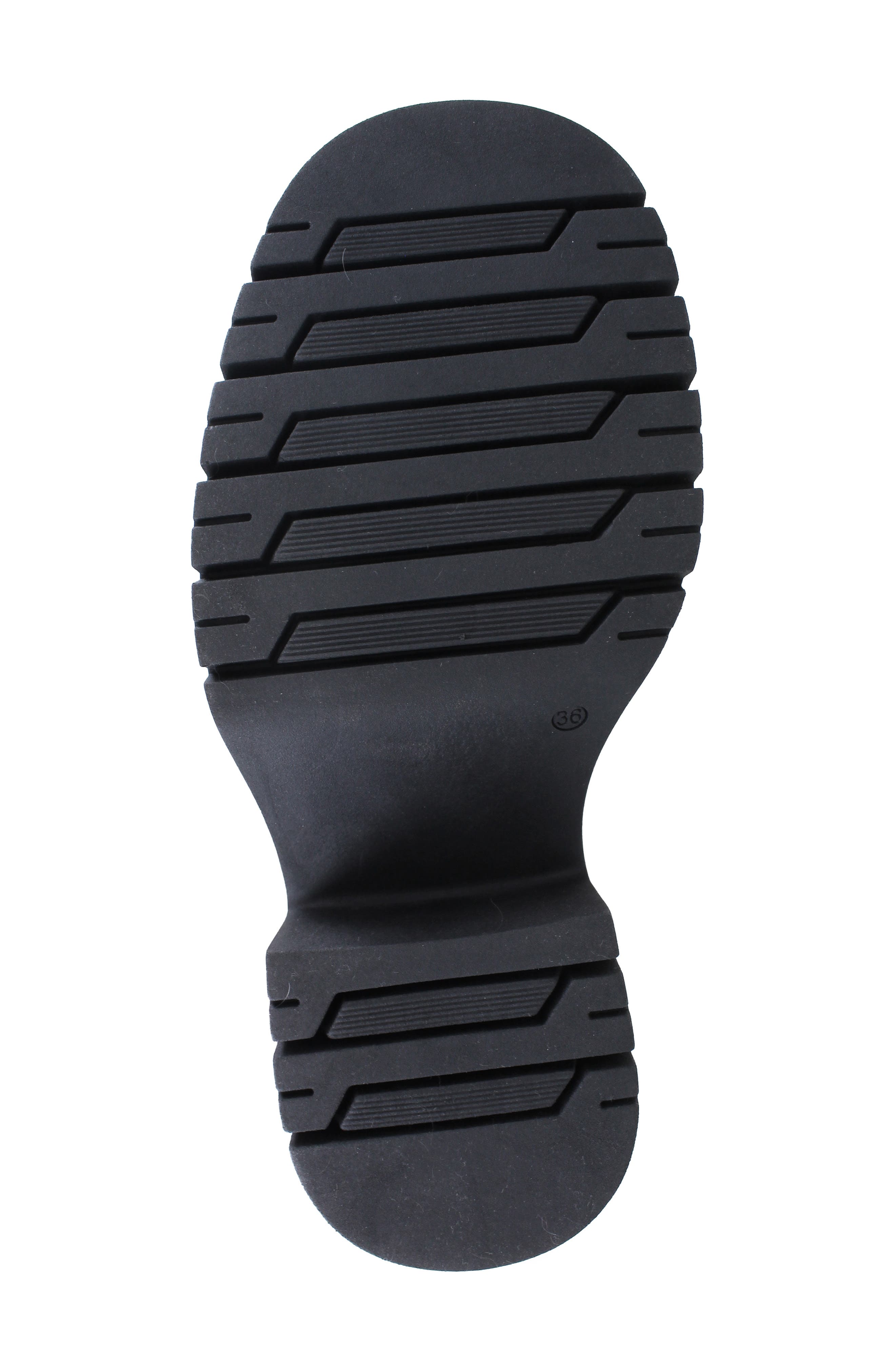 ZIGI Bertha Platform Penny Loafer, Alternate, color, Black Leather