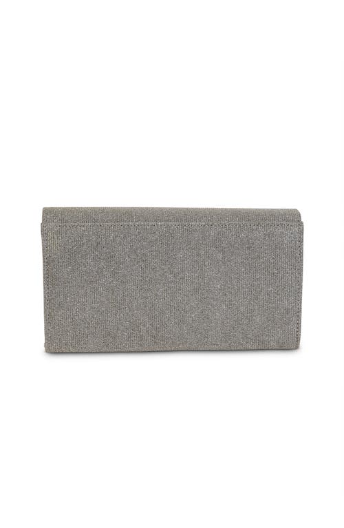Jewel Badgley Mischka Julia Crystal Bow Flap Clutch