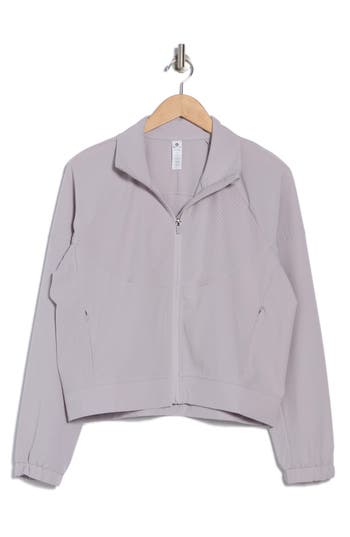 90 Degree By Reflex Lightstreme City Flight Jacket In Raindrops