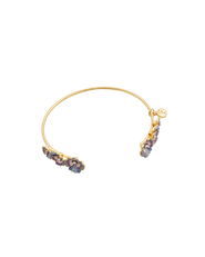 Fable England Pansy & Pearl Bangle