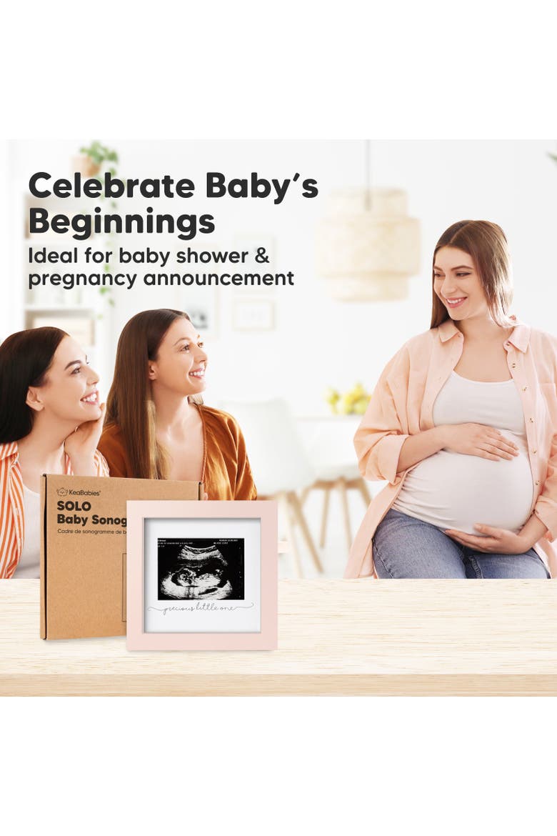 Solo Baby Sonogram Frame, Alternate, color, Petal Pink