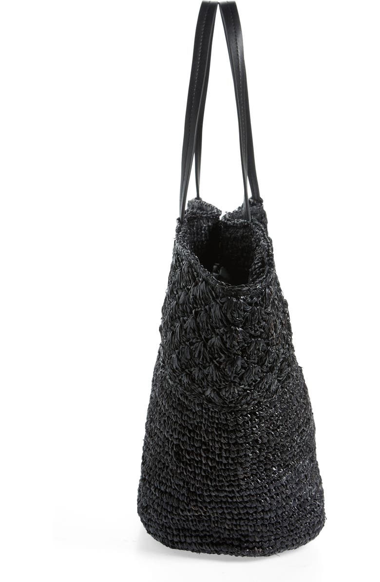 BTB Los Angeles Sera Straw Tote, Alternate, color,