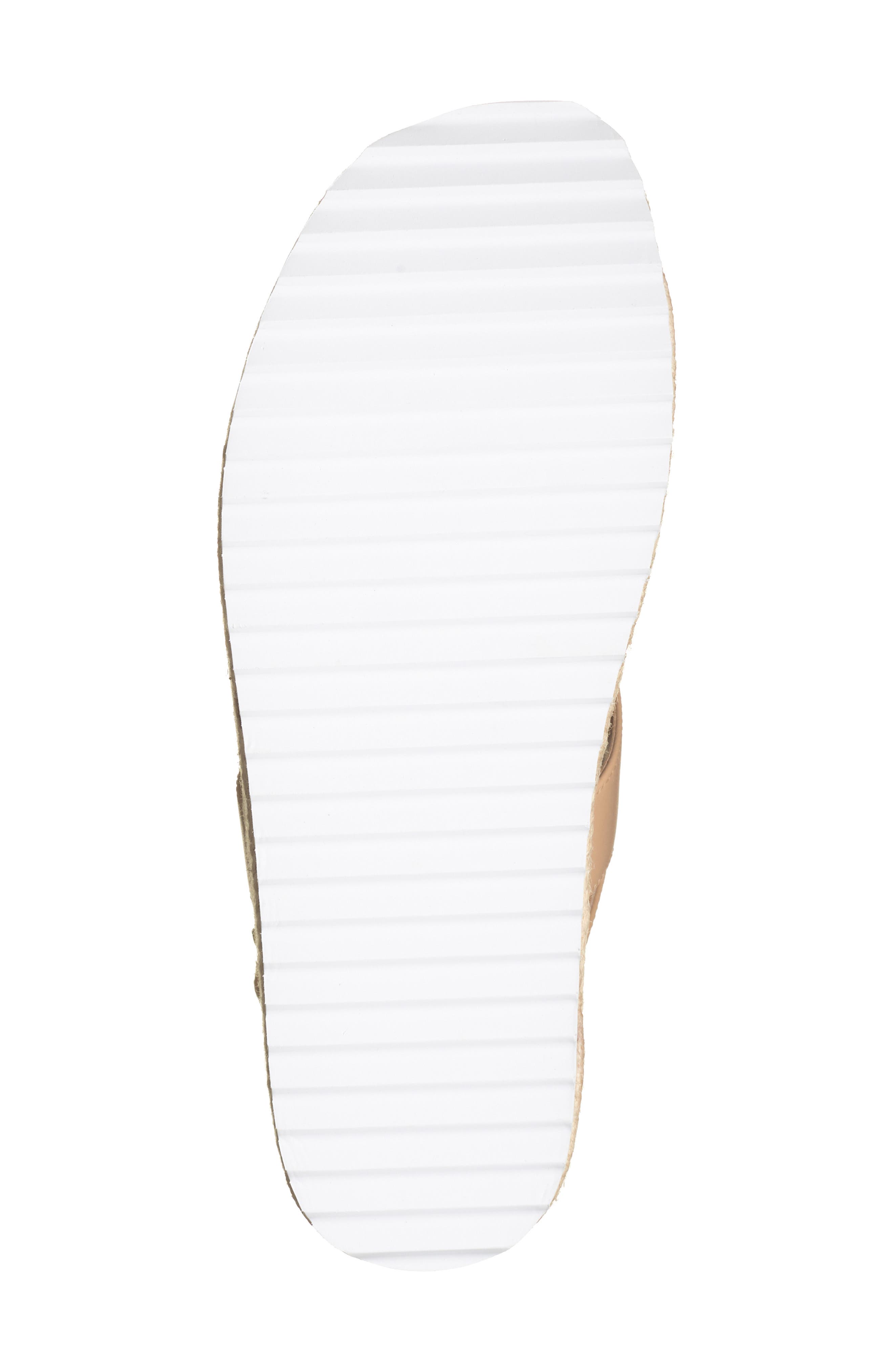 Stuart Weitzman Mel Espadrille Flatform Sandal, Alternate, color, Golden Beige