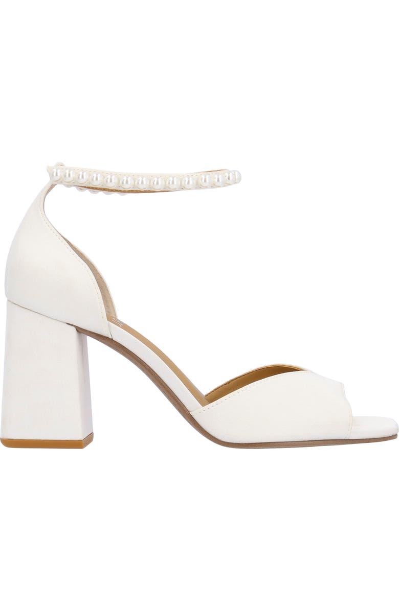 J. Reneé Nerida Ankle Strap Sandal, Alternate, color, White