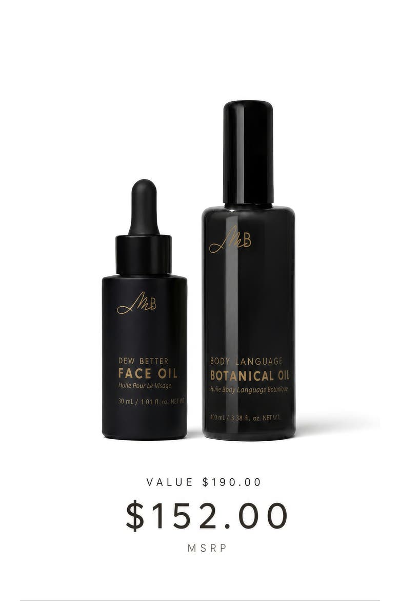 Face and Body Oil Duo, Alternate, color, None