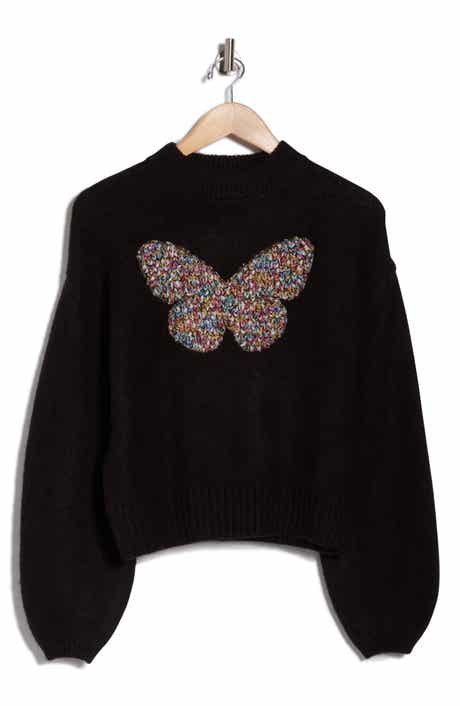 Desigual Butterfly Knit Sweater