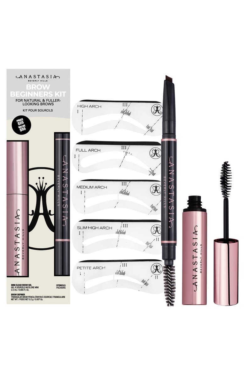 Anastasia Beverly Hills Brow Beginners Kit $55 Value, Main, color,