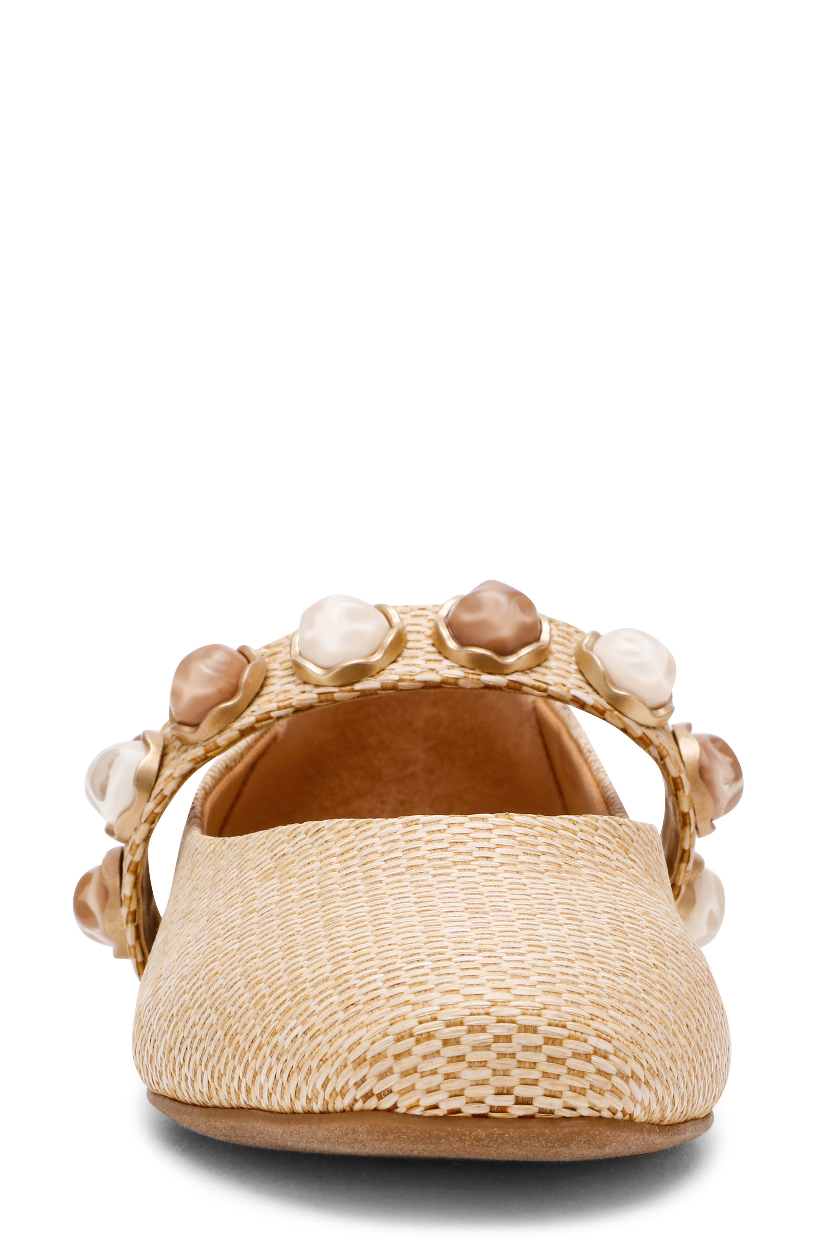 DV by Dolce Vita Mission Ballet Flat, Alternate, color, Raffia