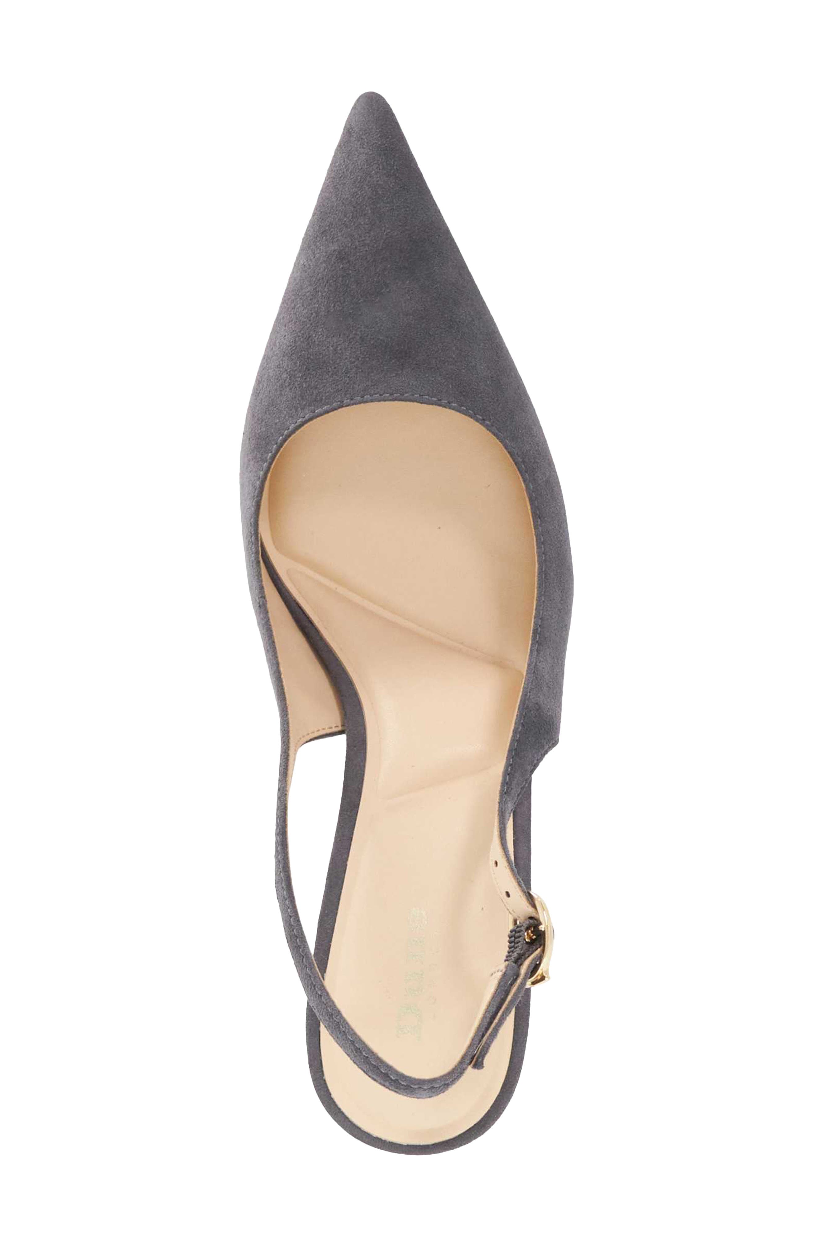Celise Slingback Pointed Toe Pump, Alternate, color, GREY