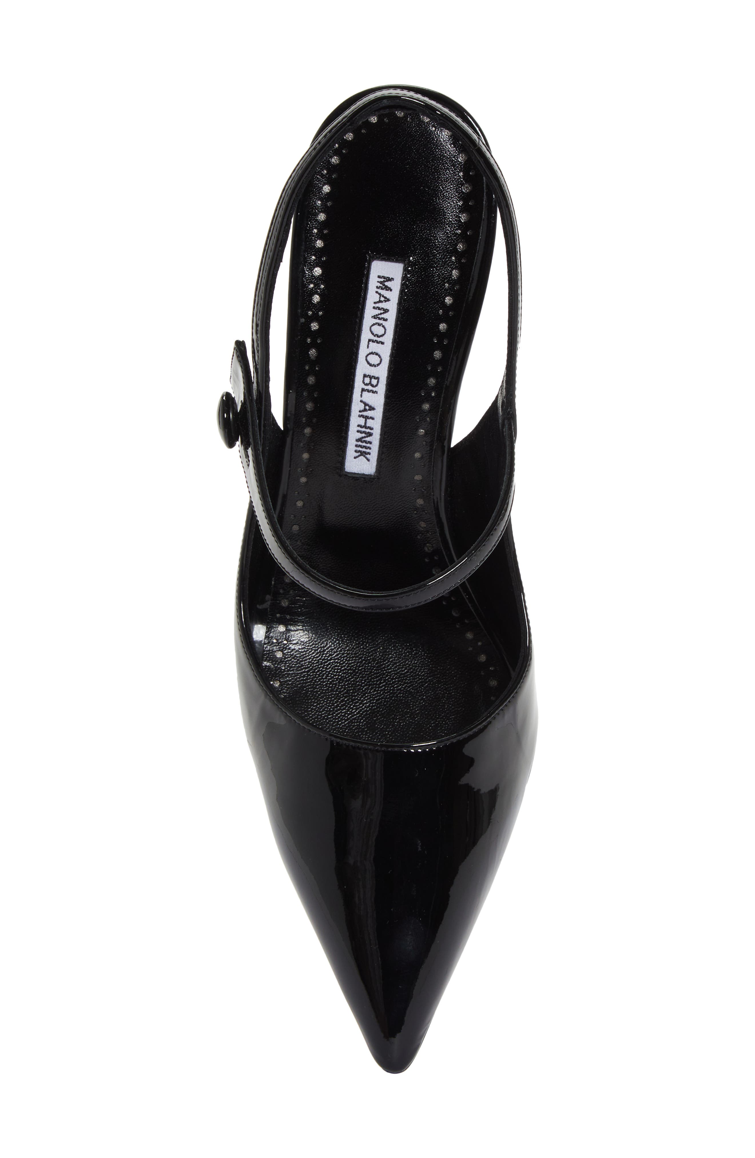 Manolo Blahnik Didion Pointed Toe Slingback Pump, Alternate, color, 