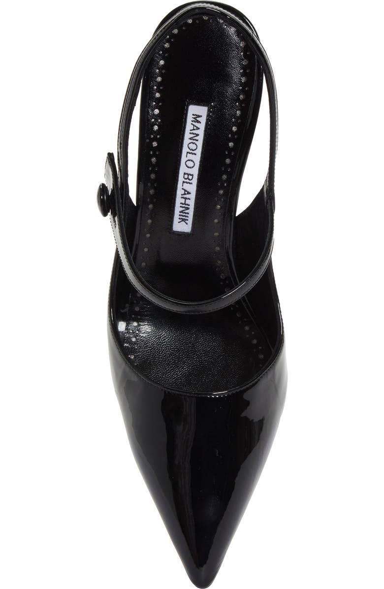 Manolo Blahnik Didion Pointed Toe Slingback Pump, Alternate, color,