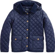 Polo Ralph Lauren Kids' Audrey Quilted Jacket with Removable Hood