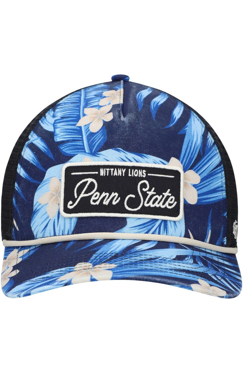 '47 Men's '47 Navy Penn State Nittany Lions Tropicalia Hitch Adjustable Hat, Alternate, color, Navy