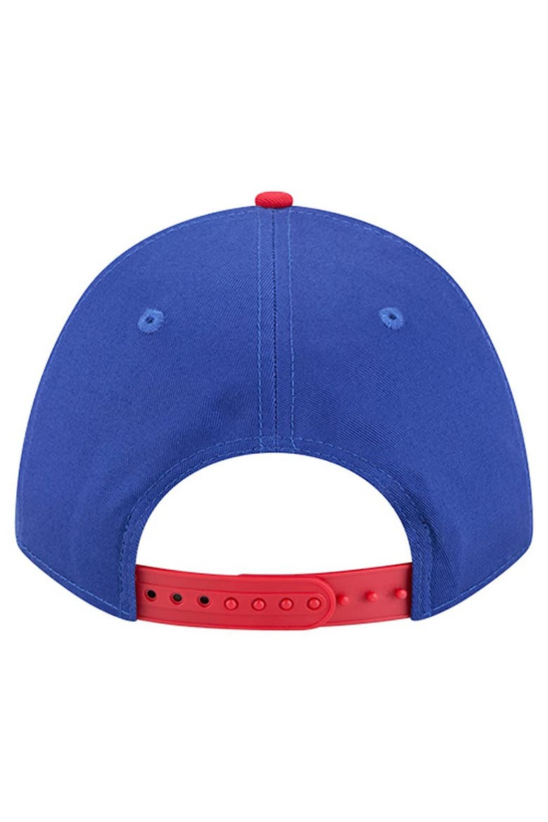 Men's New Era  Royal Buffalo Bills  Arch COOLERA 9FORTY A-Frame M-Crown Adjustable Hat, Alternate, color, Royal
