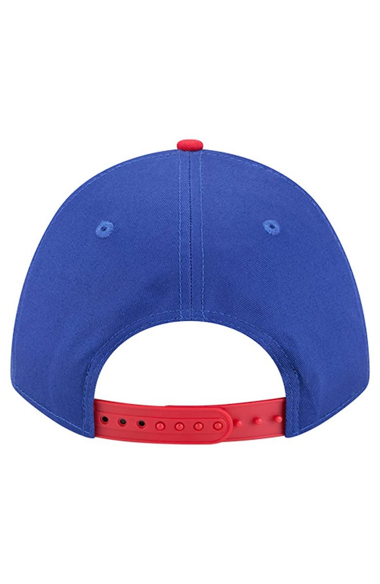 New Era Men
s New Era  Royal Buffalo Bills  Arch COOLERA 9FORTY A-Frame M-Crown Adjustable Hat, Alternate, color, Royal