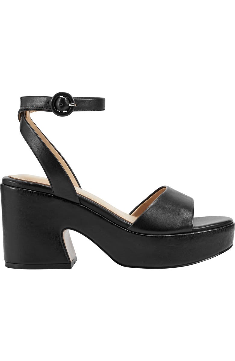 Marc Fisher LTD Razza Platform Ankle Strap Sandal, Alternate, color,