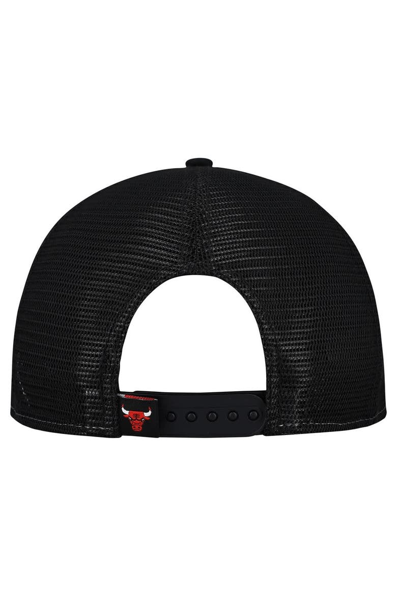 Men's New Era  Red/Black Chicago Bulls Outdoor Split Panel 9FIFTY Snapback Hat, Alternate, color, Red