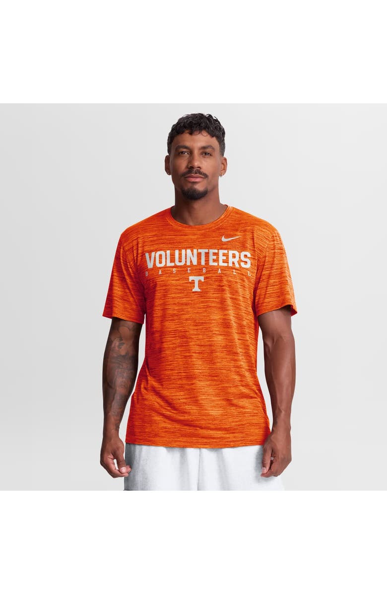 Nike Men's Nike Tennessee Orange Tennessee Volunteers Dugout Velocity Dri-FIT T-Shirt, Main, color, Tennessee Orange