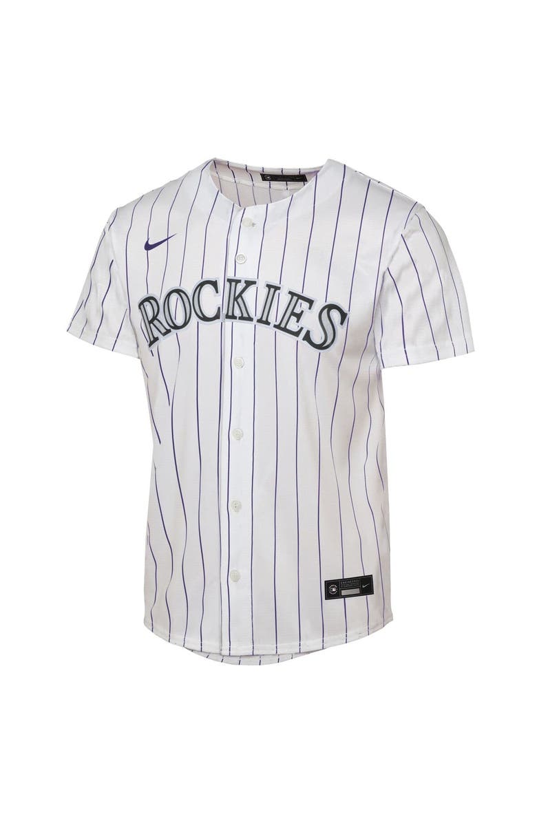 Nike Youth Nike Kris Bryant White Colorado Rockies Home Replica Player Jersey, Alternate, color, White