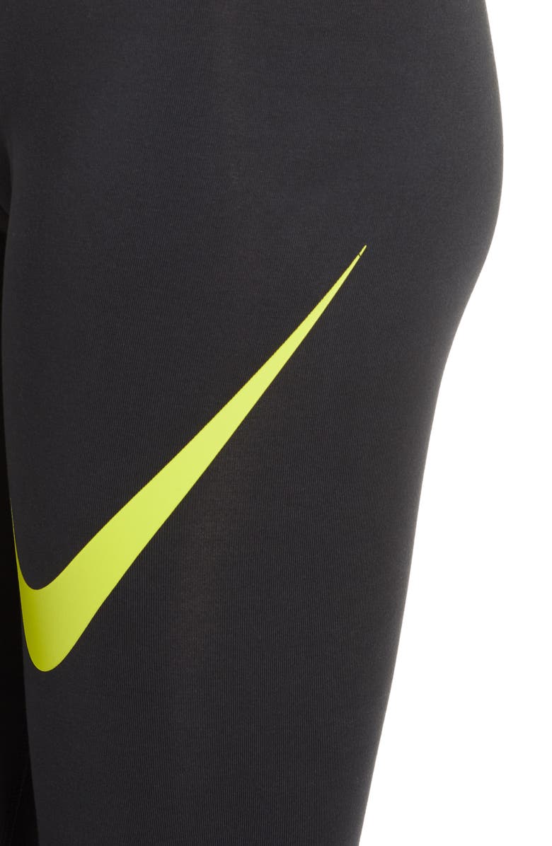 Nike Sportswear Legasee Swoosh Graphic Leggings, Alternate, color, 