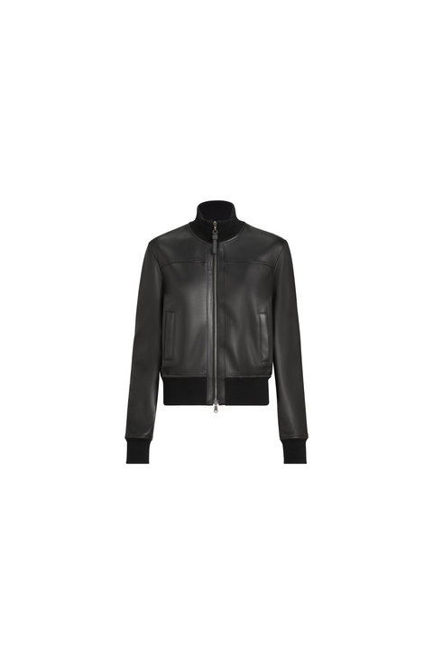 Nappa leather jacket
